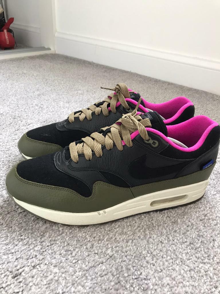 nike air max 1 id pendleton british tan
